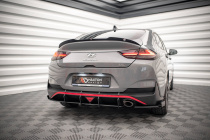 Hyundai I30 Fastback N-Line Mk3 Facelift 2020+ Street Pro Diffuser med Splitters V.1 Maxton Design